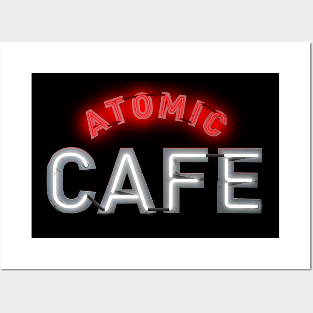 Atomic Cafe 2 - Buck Tee's Original & Authentic Wall Art by Buck Tee